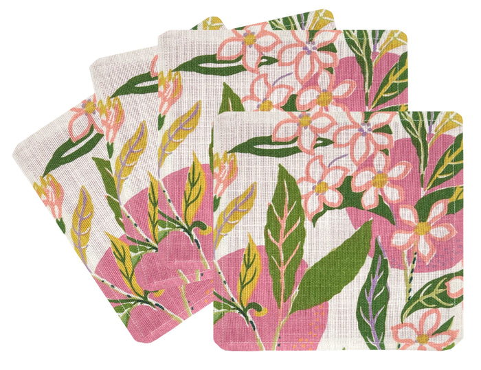 COCKTAIL NAPKINS :: CITRUS GARDEN // ROSÉ PINK | SCHUMACHER