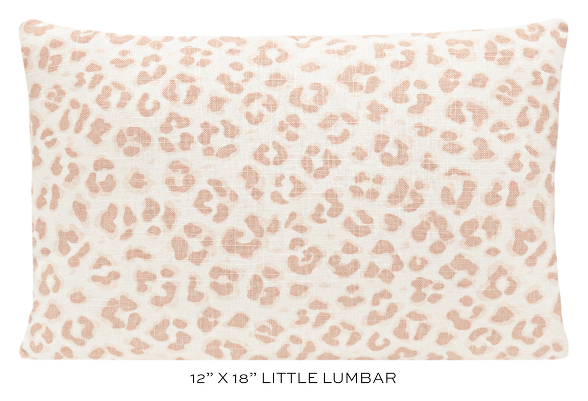 COUGAR LINEN PRINT // BLUSH