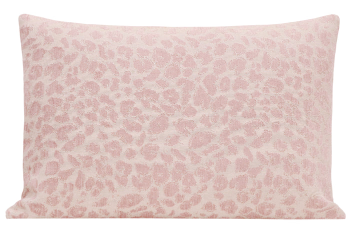 FINAL SALE : 12" X 18" COUGAR CHENILLE // BLUSH PILLOW COVER